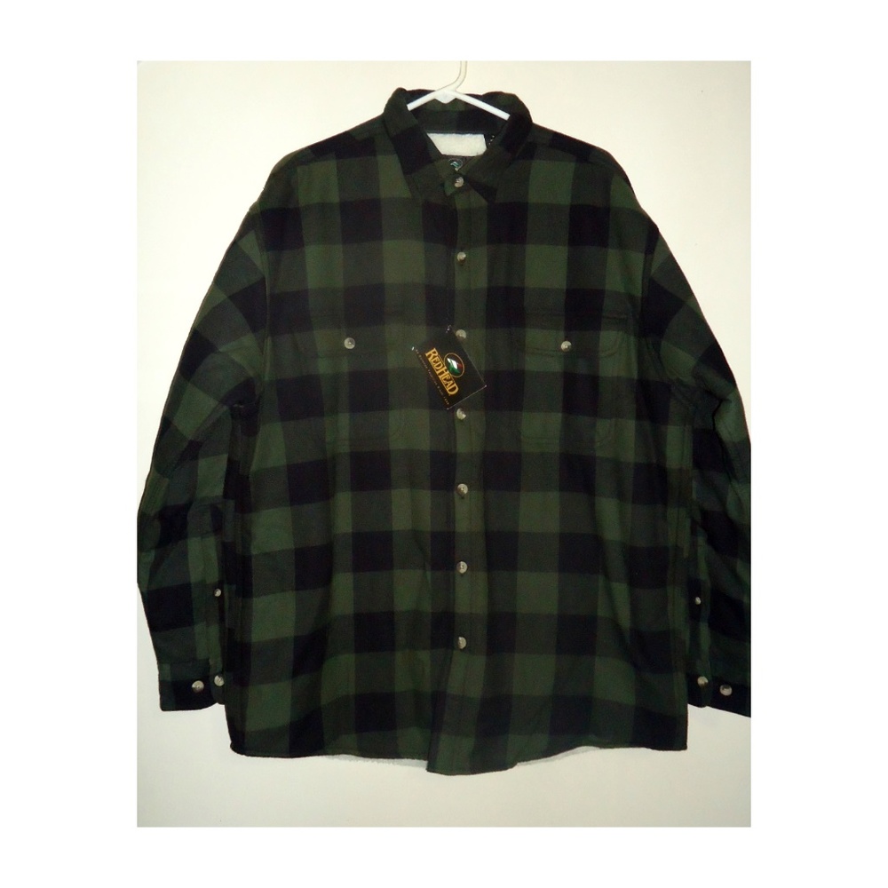 *NEW* REDHEAD SHERPA-LINED FLANNEL